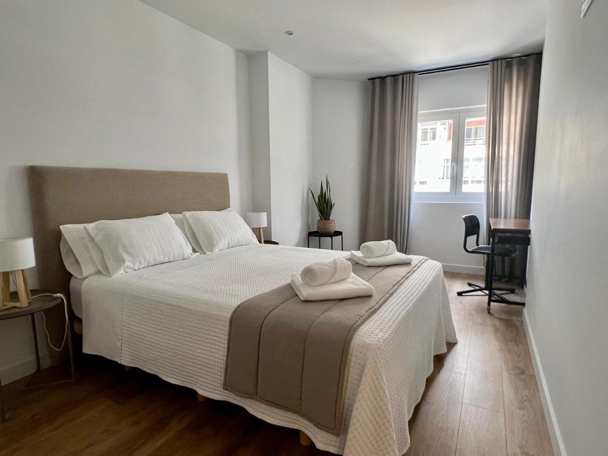 Piso Exclusivo En Vigo Centrico, Negocios, Confort Kültér fotó